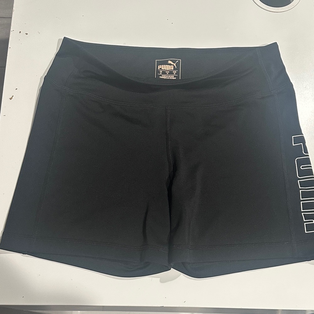 PUMA Women's Athletic Black Shorts